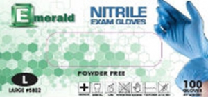 Emerald Exam Nitrile Powder-Free 3.5 Mil